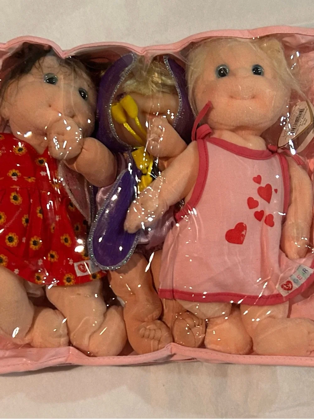 Vintage 90is Cabbage Patch Kids 9-inc baby dolls